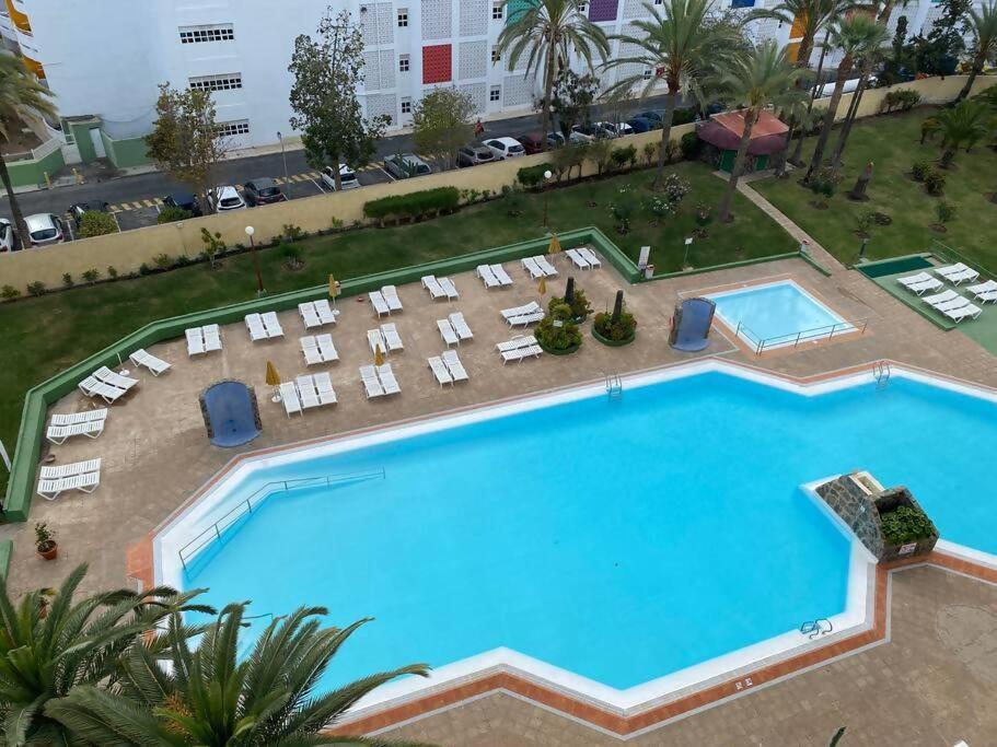 Апартаменты Eco Sunset Pdi 2 Bed & 2 Bath Air Con Fibra Маспаломас Экстерьер фото