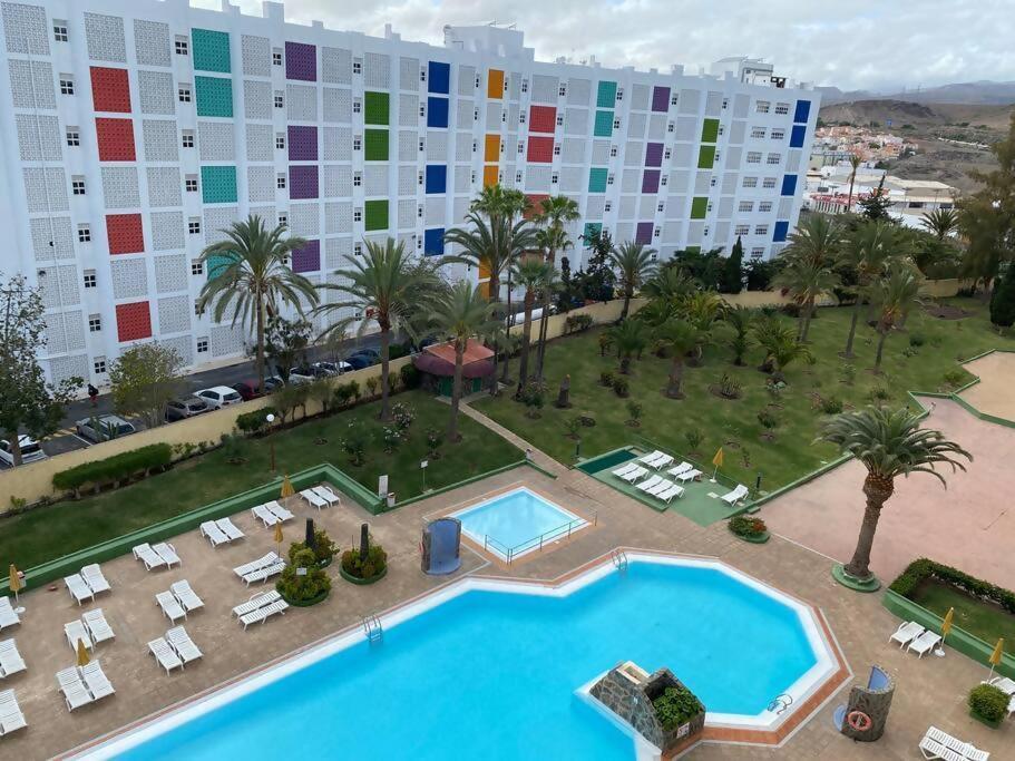 Апартаменты Eco Sunset Pdi 2 Bed & 2 Bath Air Con Fibra Маспаломас Экстерьер фото